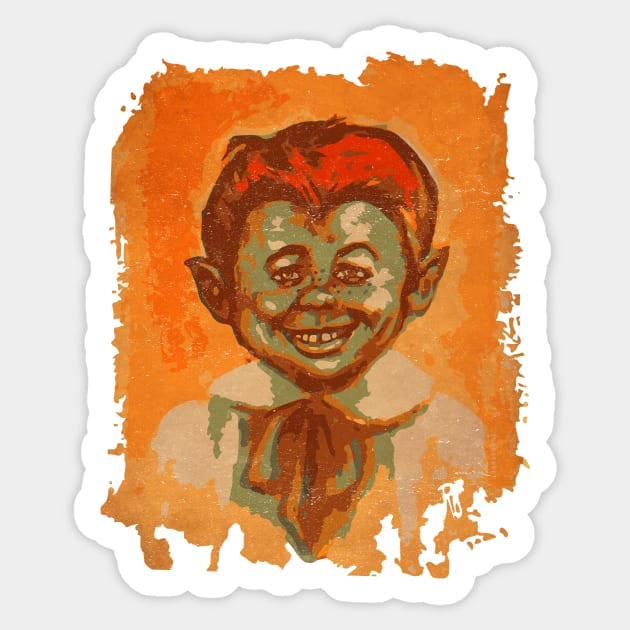 Eddie Neuman Sticker by zerostreet